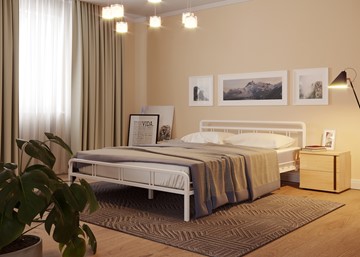 Спальная кровать Леон, 900, белый в Твери
