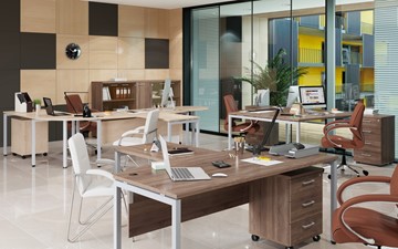 Комплект офисной мебели Xten S 1 - один стол с приставным брифингом в Твери - предосмотр