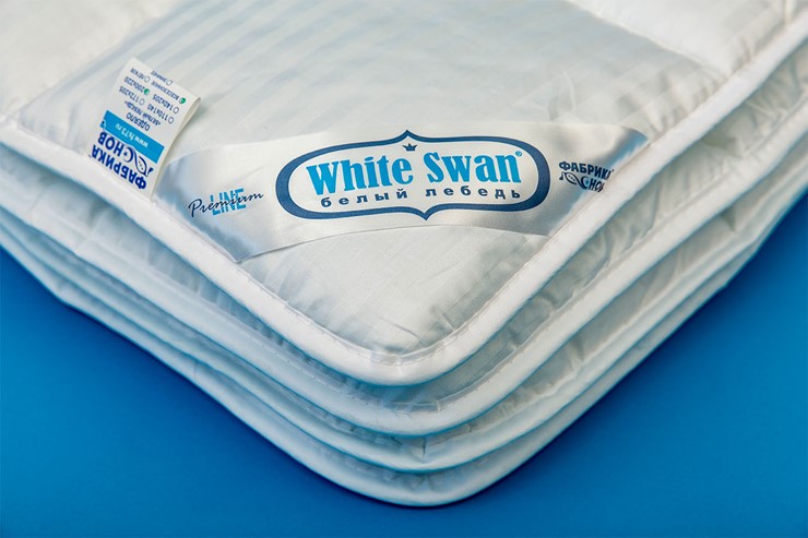 Одеяло всесезонное двуспальное Белый лебедь в Твери - изображение 1