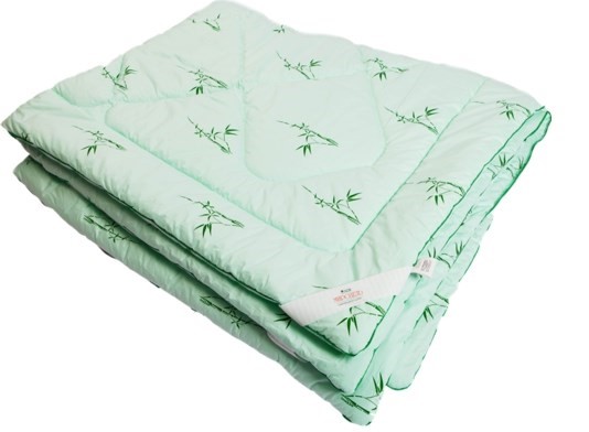 Стеганое одеяло Бамбук, всесезонное п/э вакуум в Твери - изображение