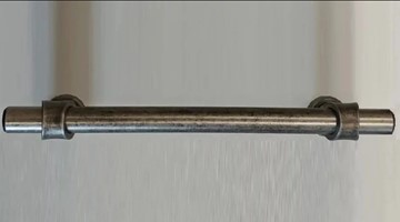 Ручка-скоба (128 мм), античное серебро Прованс в Твери