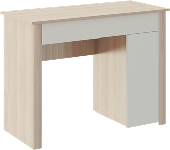 Косметический стол Глэдис М28 (Шимо светлый/Белый текстурный) в Твери - предосмотр
