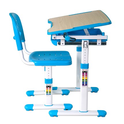 Растущая парта + стул Piccolino Blue в Твери - изображение