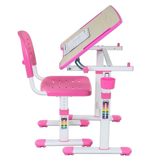 Парта растущая и стул Piccolino II Pink в Твери - изображение 5