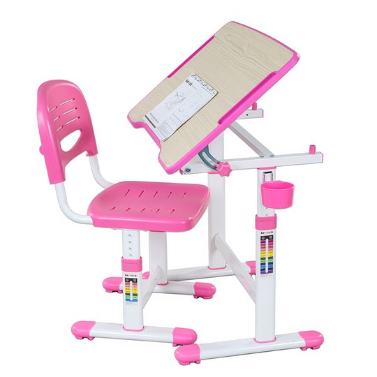 Парта растущая и стул Piccolino II Pink в Твери - изображение 4
