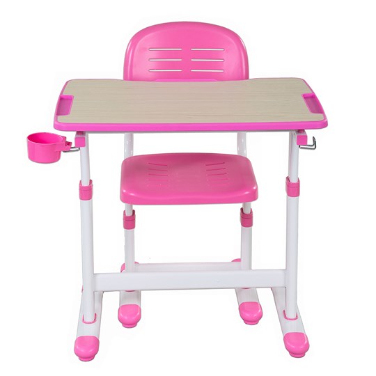 Парта растущая и стул Piccolino II Pink в Твери - изображение 1