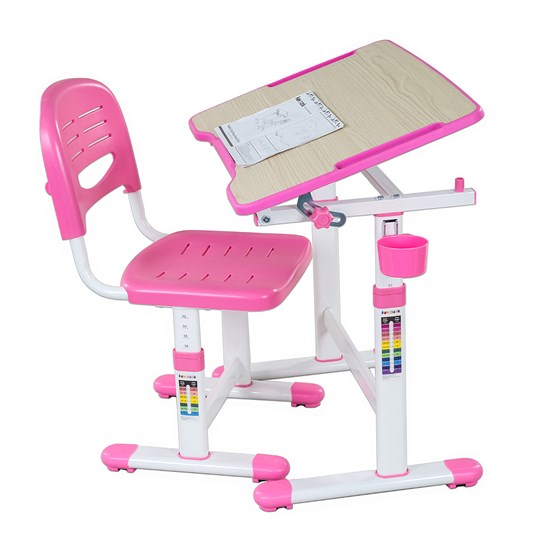 Парта растущая и стул Piccolino II Pink в Твери - изображение 3