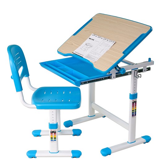Растущая парта + стул Piccolino Blue в Твери - изображение 5