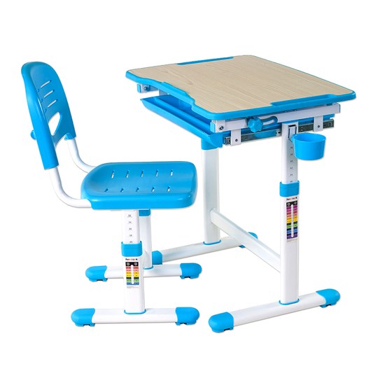 Растущая парта + стул Piccolino Blue в Твери - изображение 4