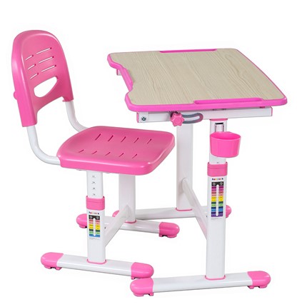 Парта растущая и стул Piccolino II Pink в Твери - изображение