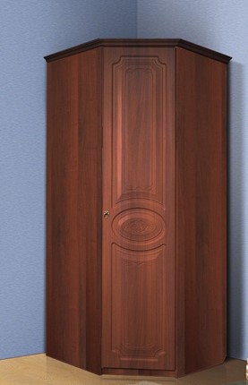 Шкаф угловой Ивушка-5, цвет Итальянский орех в Твери - изображение