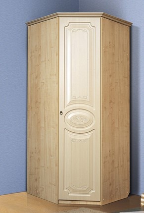 Шкаф угловой Ивушка-5, цвет Дуб беленый в Твери - изображение