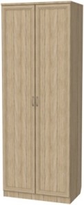 Распашной шкаф 101 со штангой,цвет Дуб Сонома в Твери