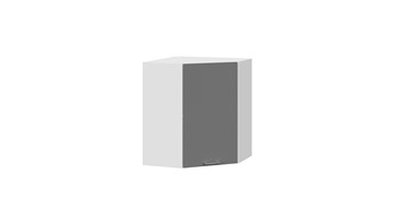 Кухонный навесной шкаф Габриэлла 1В6У (Белый/Титан) в Твери