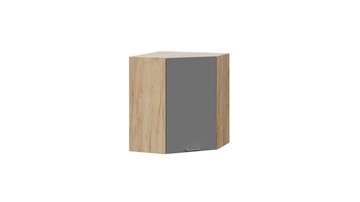 Кухонный угловой шкаф Габриэлла 1В6У (Дуб Крафт золотой/Титан) в Твери