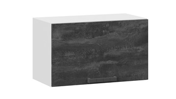 Настенный шкаф Детройт 1В6Г (Белый/Угольный Камень) в Твери