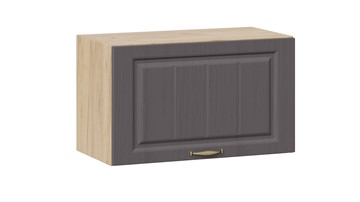 Кухонный навесной шкаф Лина 1В6Г (Дуб Крафт Золотой/Графит) в Твери