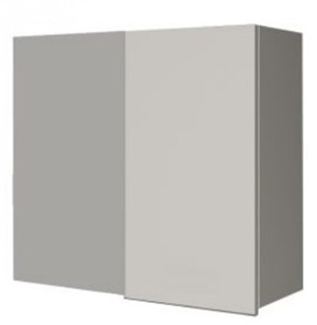 Кухонный шкаф ВУП 760 Белое гладкое Ламарти/Антрацит в Твери