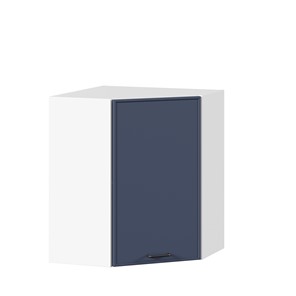 Шкаф кухонный угловой Индиго ЛД 298.610.000.116, Белый/Тёмно-синий в Твери