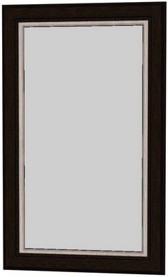 Зеркало настенное ЗП1, цвет Венге, 000026503 в Твери - изображение