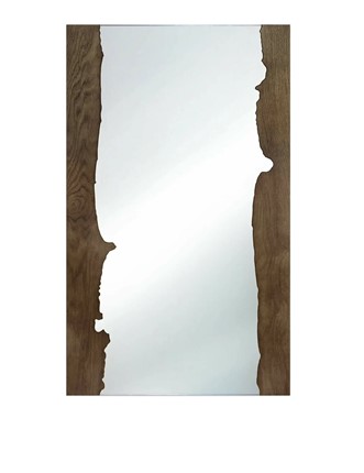 Навесное зеркало ГлассВальд-3, Орех в Твери - изображение