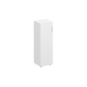 Шкаф для документов средний узкий закрытый Комфорт КФ, белый премиум (40x38x123) К.359 БП в Твери