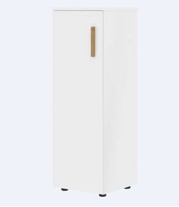 Средний шкаф колонна с глухой дверью левой FORTA Белый FMC 40.1 (L) (399х404х801) в Твери