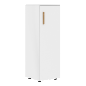 Средний шкаф колонна с правой дверью FORTA Белый FMC 40.1 (R) (399х404х801) в Твери