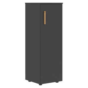 Шкаф колонна средний с правой дверью FORTA Черный Графит  FMC 40.1 (R) (399х404х801) в Твери