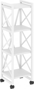 Стеллаж Loft VR.L-MST.K-4.4, Белый/Белый металл в Твери