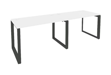 Стол письменный O.MO-RS-2.2.7, Антрацит/Белый бриллиант в Твери
