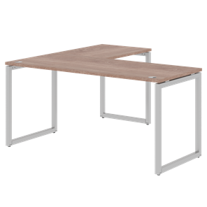 Письменный стол угловой правый XTEN-Q Дуб-сонома- серебро XQCT 1615 (R) (1600х1500х750) в Твери