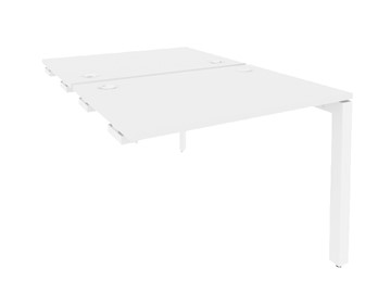 Приставной стол к тумбе O.MP-D.SPR-1.7 Белый/Белый бриллиант в Твери