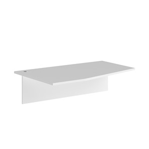 Дополнительный стол левый XTEN Белый  XCET 149-1(L) (1400х900х25) в Твери