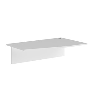 Дополнительный стол правая XTEN Белый  XCT 149-1(R) (1400х900х25) в Твери