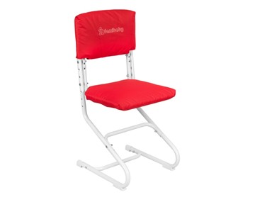Комплект чехлов на спинку и сиденье стула СУТ.01.040-01 Красный, ткань Оксфорд в Твери