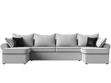Большой П-образный диван Элис, Белый (экокожа) в Твери - предосмотр 3