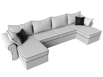 Большой П-образный диван Элис, Белый (экокожа) в Твери - предосмотр 6