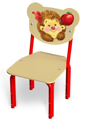 Детский стул Ежик (Кузя-Еж(1-3)ВКр) в Твери - изображение