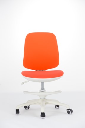 Детское крутящееся кресло LB-C 16, цвет оранжевый в Твери - изображение