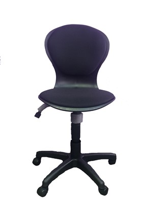 Детское крутящееся кресло LB-C 03, цвет черный в Твери - изображение