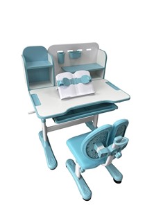 Стол растущий и стул Vivo Blue FUNDESK в Твери - предосмотр 2