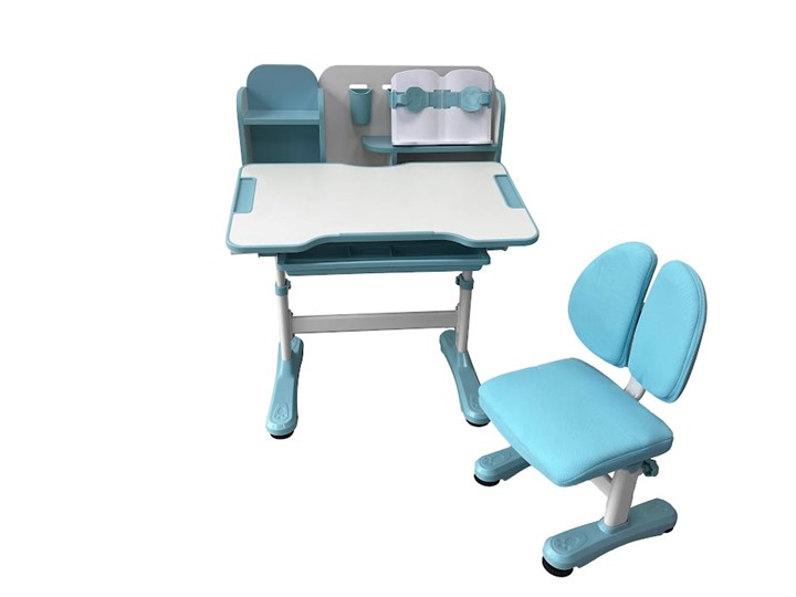 Стол растущий и стул Vivo Blue FUNDESK в Твери - изображение 3