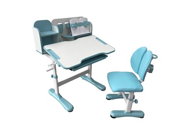 Стол растущий и стул Vivo Blue FUNDESK в Твери - предосмотр 5