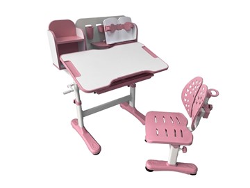 Растущая парта + стул Vivo Pink FUNDESK в Твери - предосмотр 1