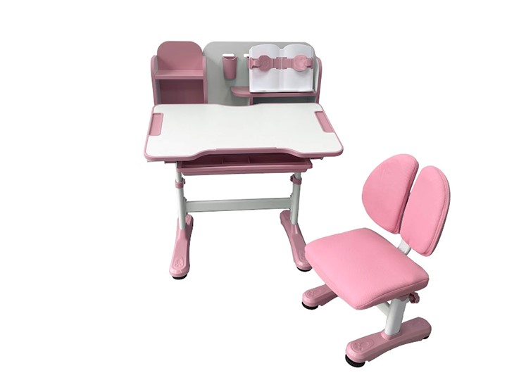 Растущая парта + стул Vivo Pink FUNDESK в Твери - изображение 3