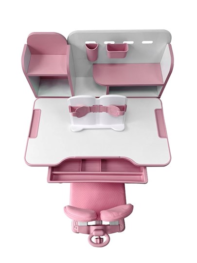 Растущая парта + стул Vivo Pink FUNDESK в Твери - изображение 6