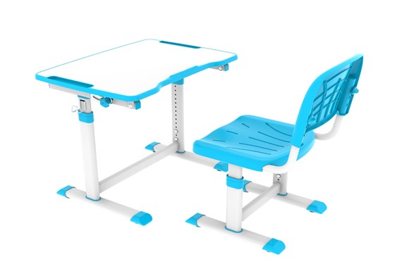 Растущая парта + стул Olea blue в Твери - изображение