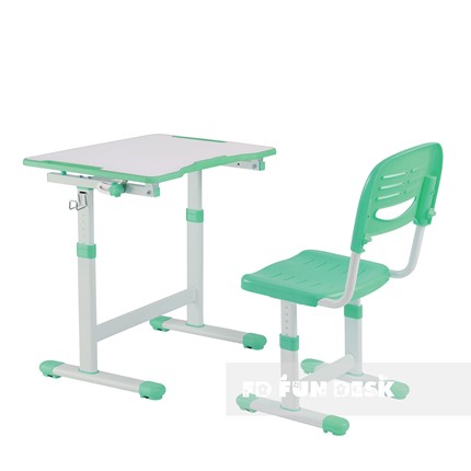 Растущая парта и стул Piccolino II Green в Твери - изображение