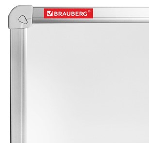 Доска магнитно-маркерная BRAUBERG 80х100 см, алюминиевая рамка в Твери - предосмотр 2